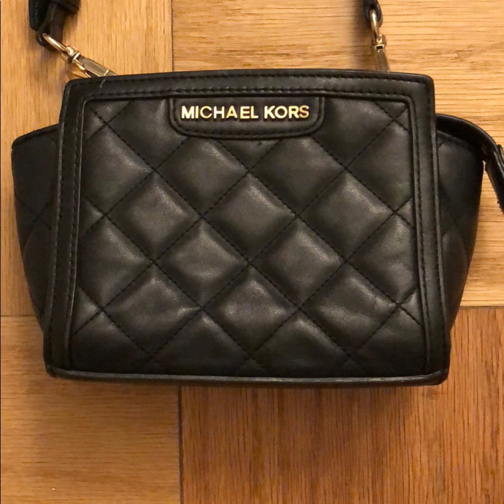 Michael Kors quilted Black crossbody